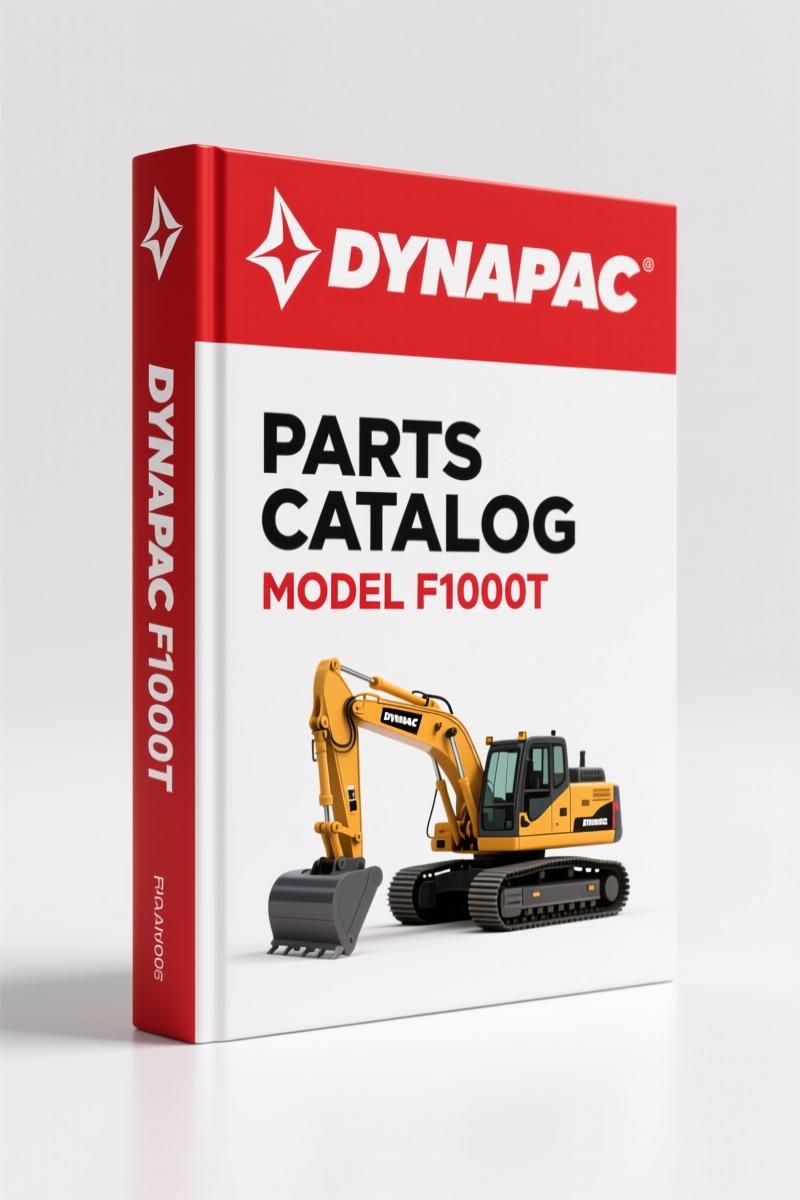Dynapac F1000T 2015 Parts Catalog – 642 Pages of OEM Exploded Views