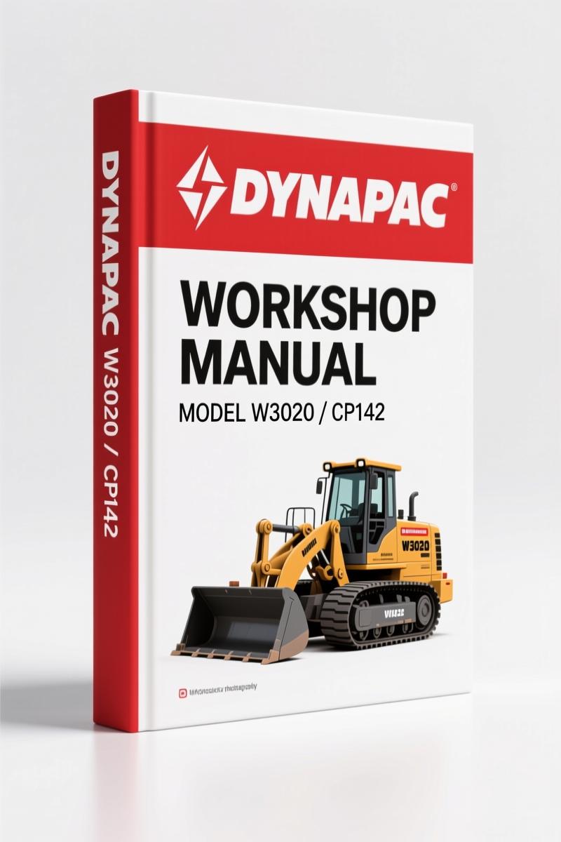 Dynapac CP142, W3020 2007 Workshop Manual – Official Wiring Schematics