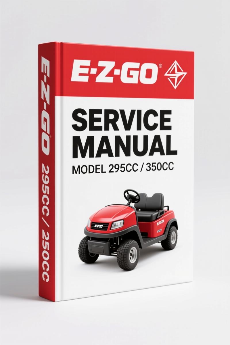 E-z-go 295cc, 350cc 2004 Service Manual – Factory Engine Rebuild Guide