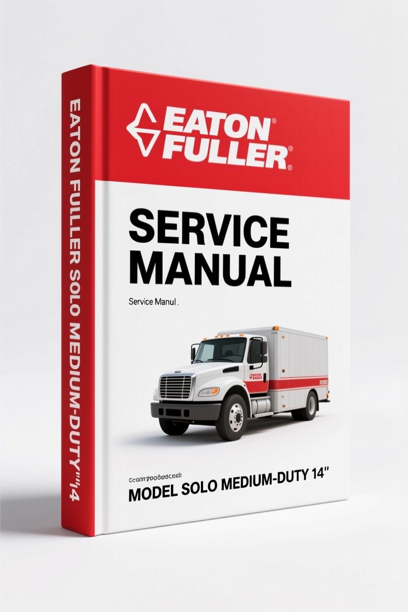 Eaton Fuller Solo Medium-Duty 14" UltraShift MD DM Stamped Angle Spring 2008 Service Manual
