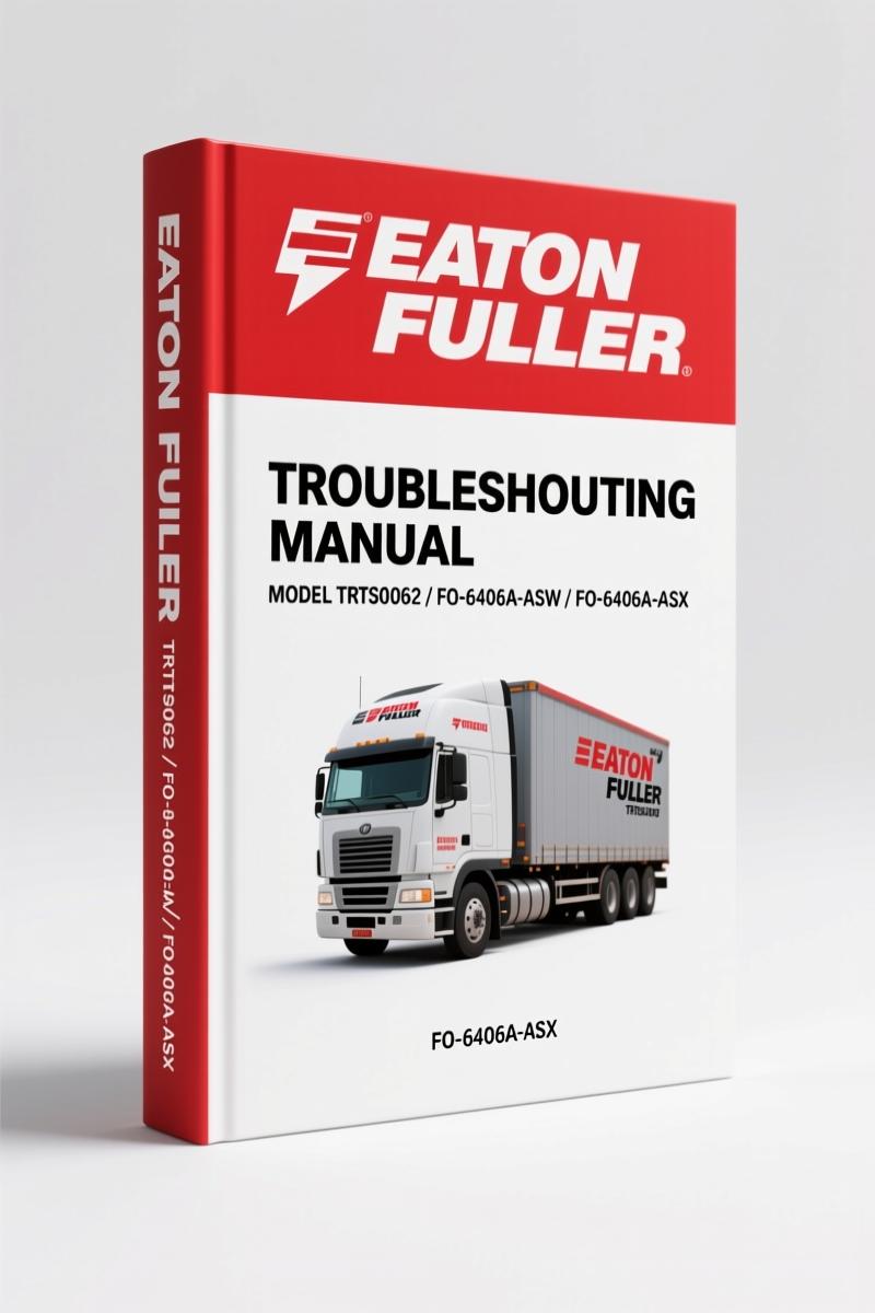 Eaton Fuller TRTS0062, FO-6406A-ASW, FO-6406A-ASX, FO-8406A-ASW, FO-8406A-ASX 2011 Troubleshooting Manual