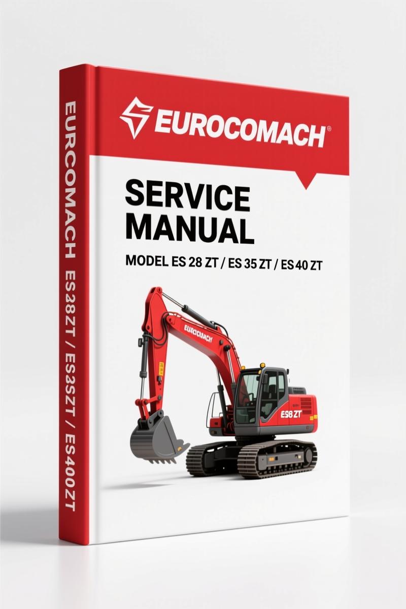 Eurocomach ES 28 ZT, ES 35 ZT, ES 40 ZT 2012 Service Manual – 262 Pages