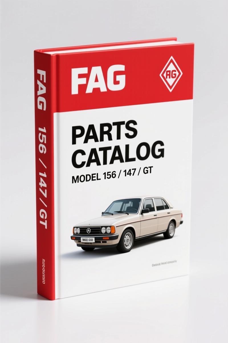 FAG 156, 147, GT, 318, 323 2008 Parts Catalog – OEM Wheel Bearing Reference