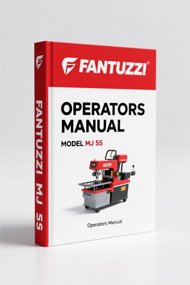Fantuzzi MJ 55 Operators Manual – Factory Specs for Rail Stacker