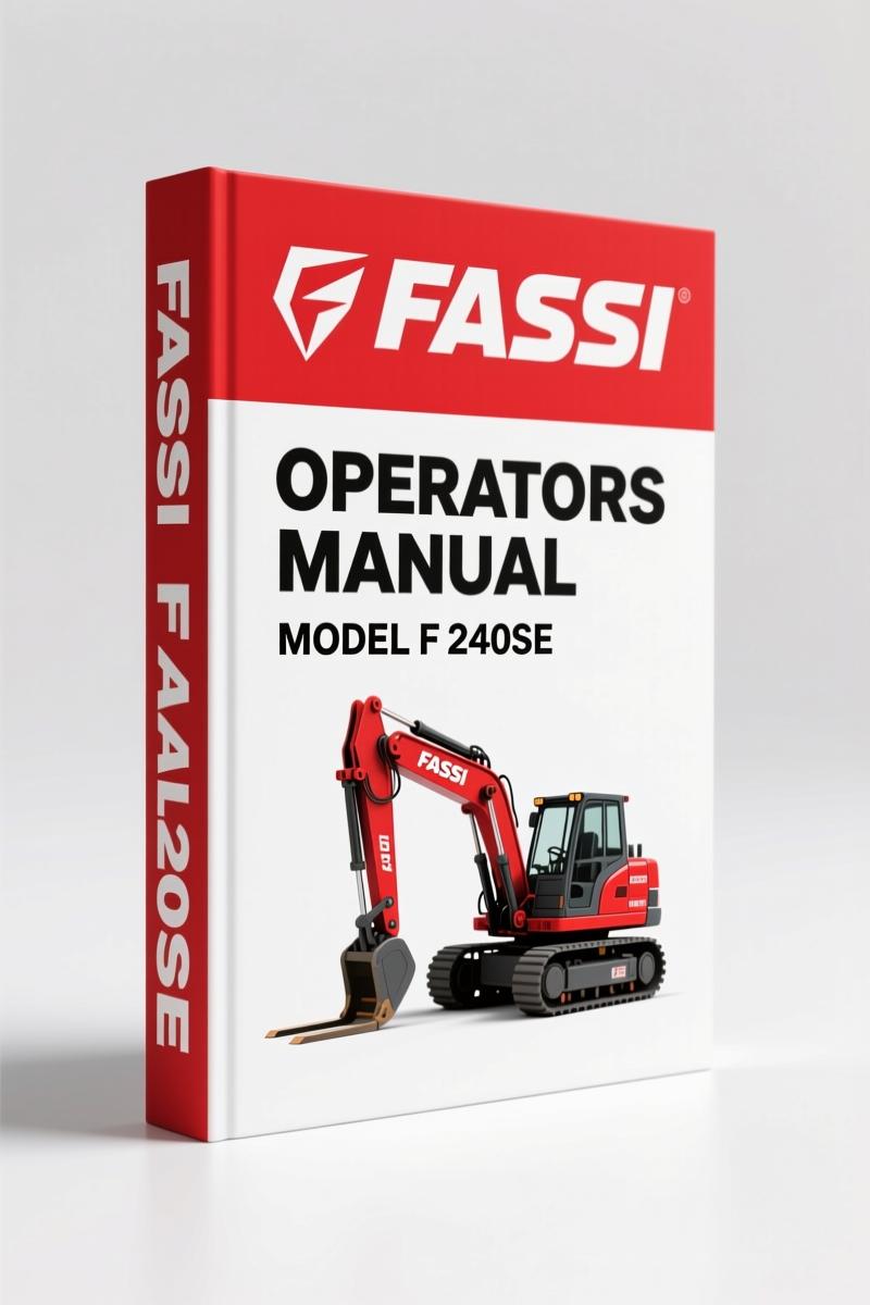 Fassi F 240SE 1999 Operators Manual – OEM Specs & Safety
