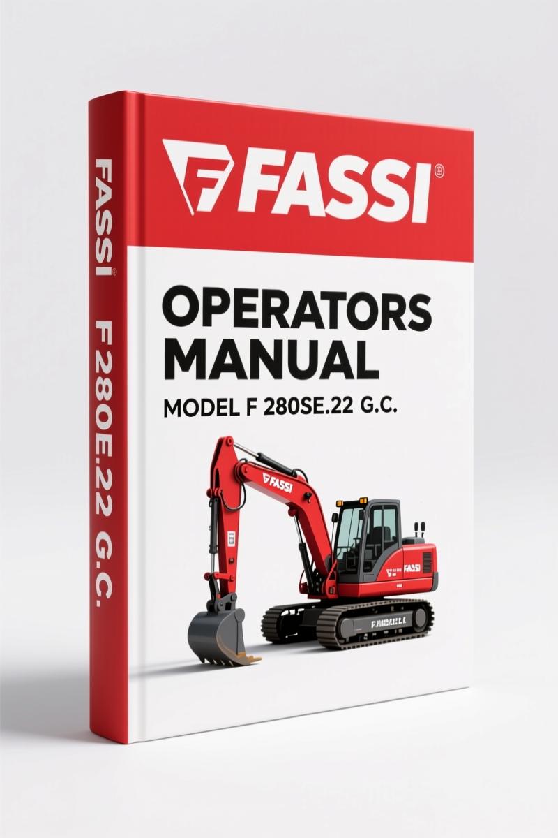 Fassi F 280SE.22 G.C. 2008 Operators Manual – OEM Specs