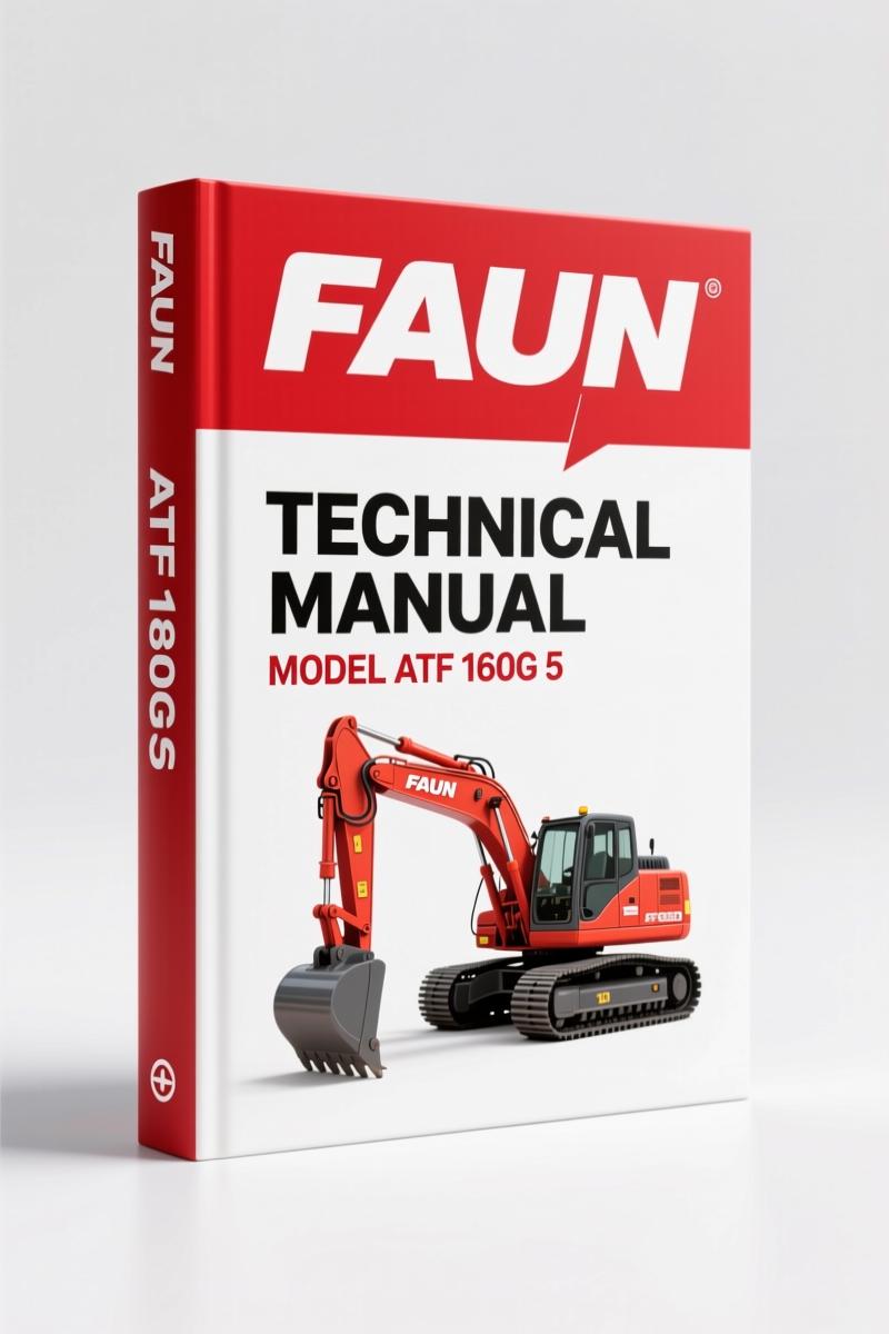 Tadano FAUN ATF 160G 5 Technical Manual – 82 Pages of Factory Specs