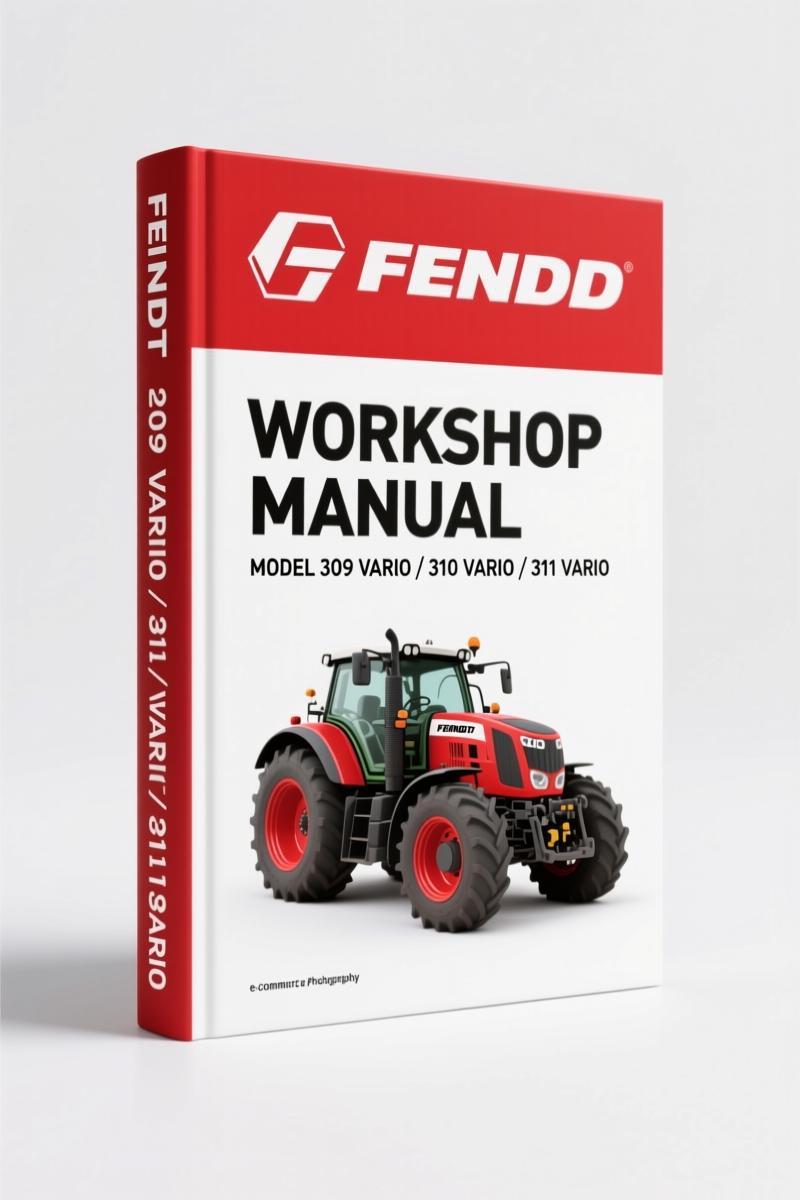 Fendt 309 Vario, 310 Vario, 311 Vario, 312 Vario 2007 Workshop Manual – OEM Factory Specs