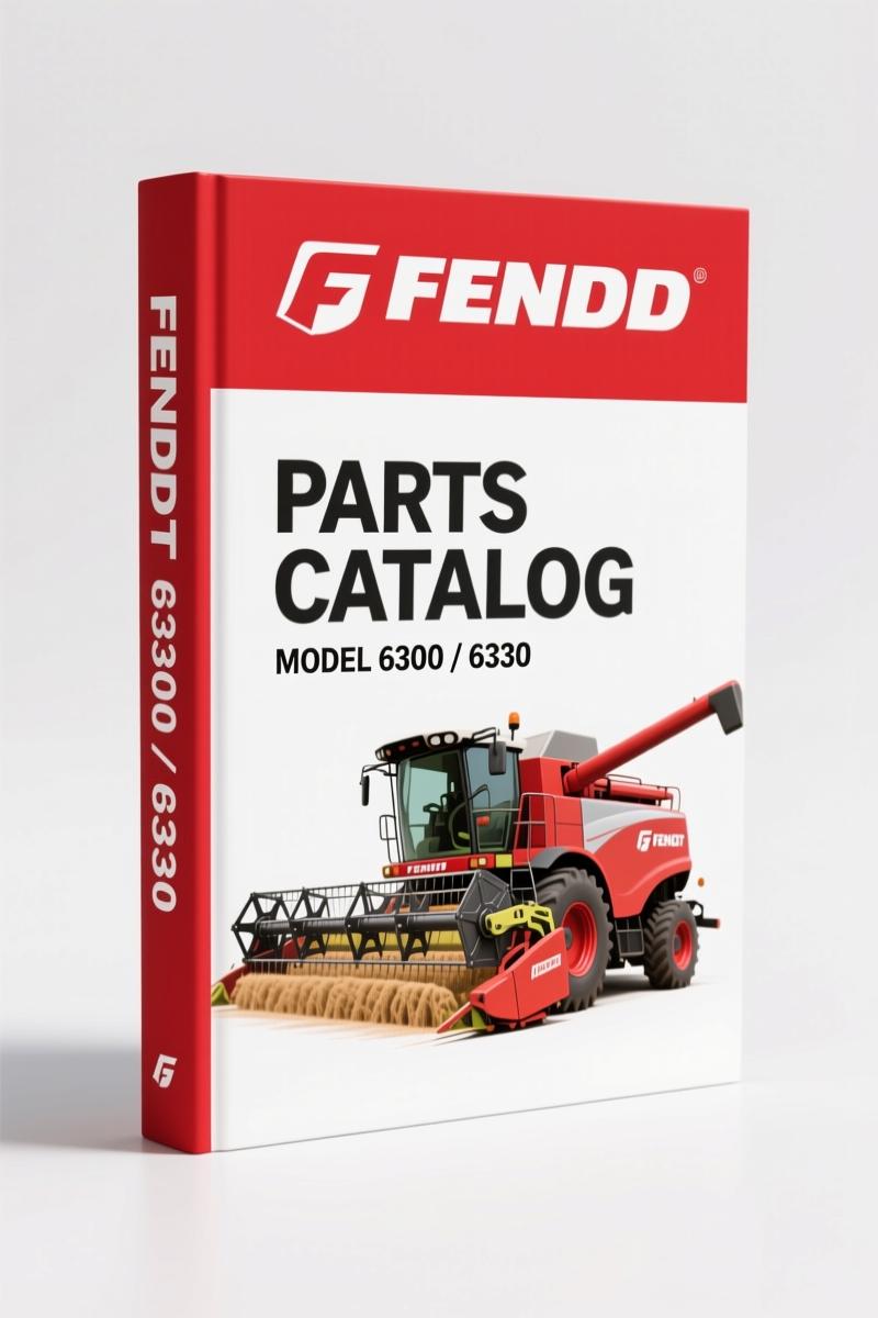 Fendt 6300, 6330 2001 Parts Catalog – 453 Pages OEM Parts