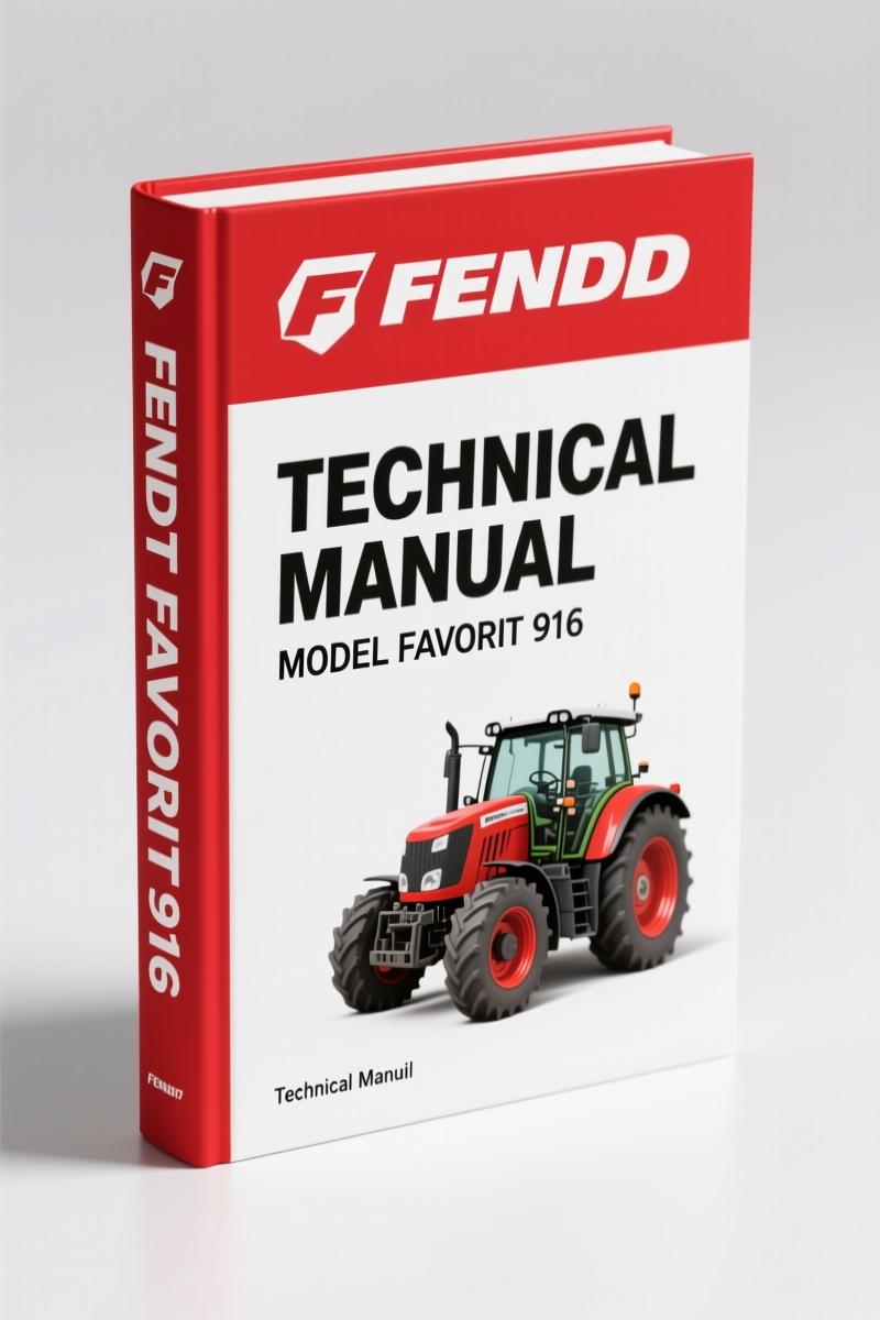 Fendt Favorit 916-926 Technical Manual – OEM Factory Specs