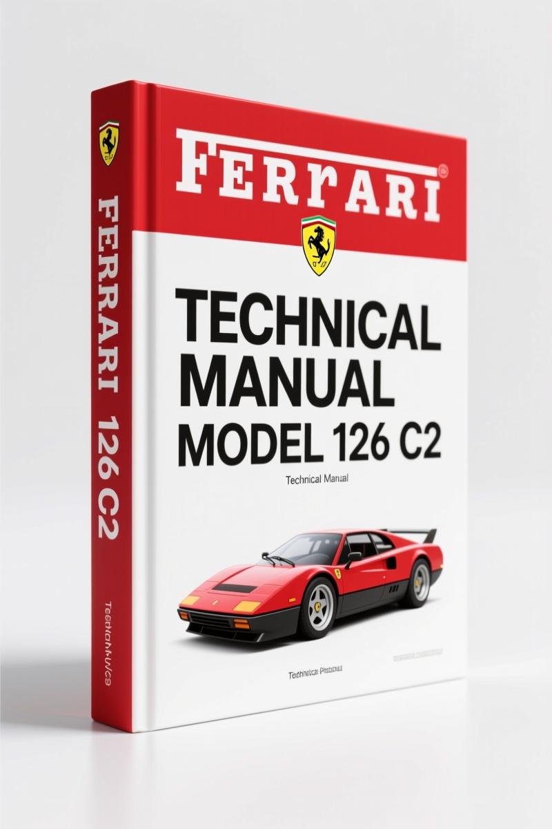 Ferrari 126 C2, 312 F1, 312 B2, 312 T Technical Manual – 23 Pages