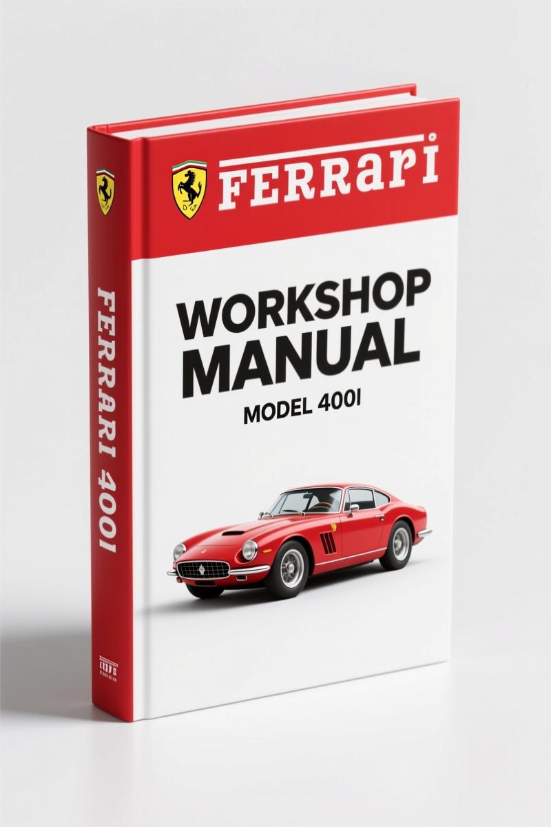Ferrari 400i 1985 Workshop Manual – Factory Repair Procedures
