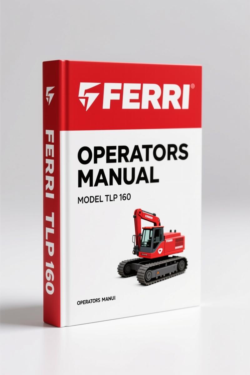Ferri TLP 160, TLP 200, TLP 250 Operators Manual – OEM Specs