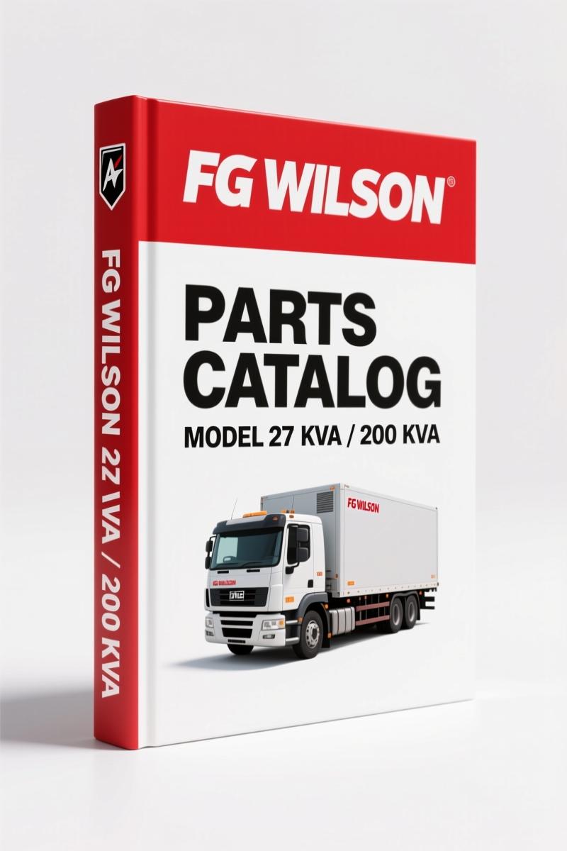 FG Wilson 27 kVA, 200 kVA 2013 Parts Catalog – OEM Exploded Views