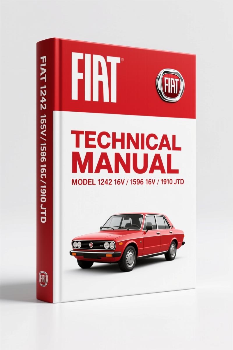 Fiat Powertrain Technologies 1242 16V, 1596 16V, 1910 JTD Technical Manual (11181 Pages)