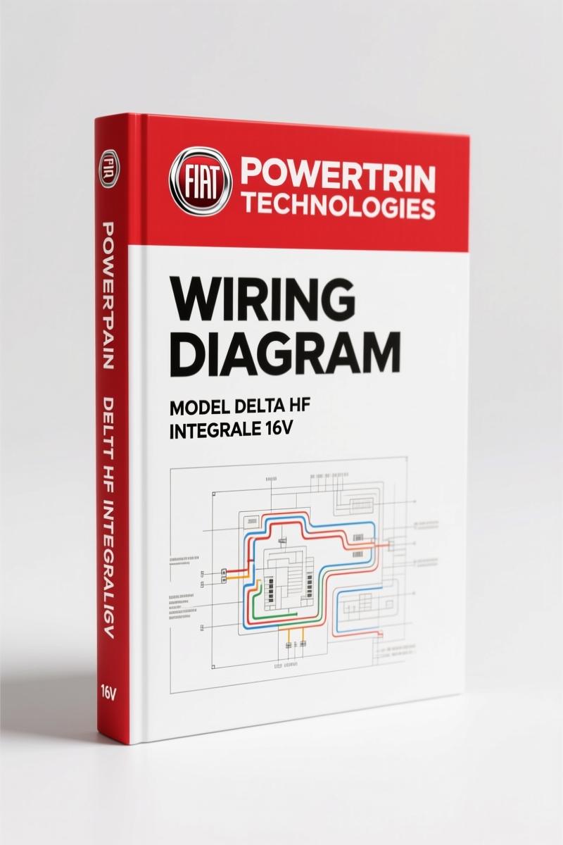 Fiat Powertrain Technologies Delta HF integrale 16v 1993 Wiring Diagram