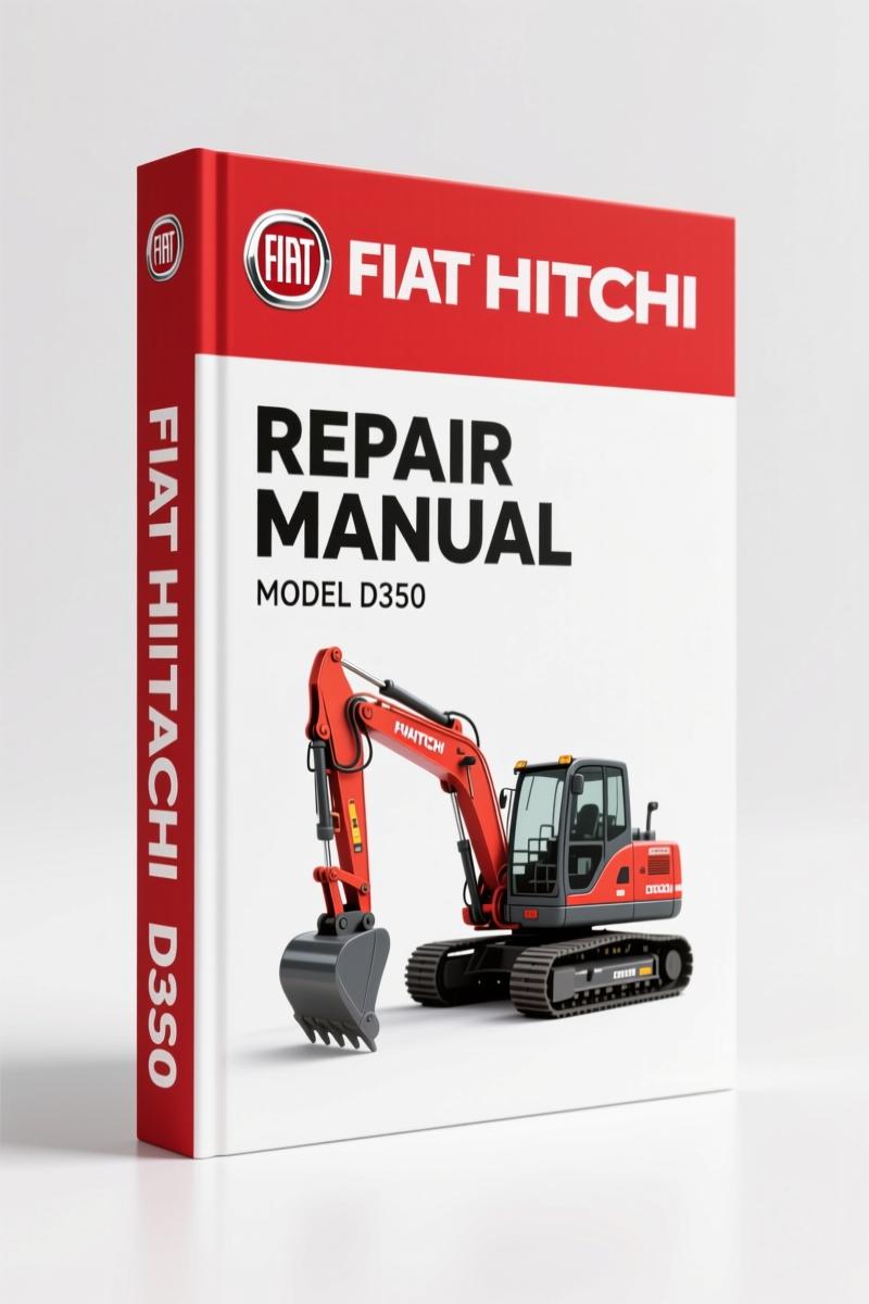 Fiat Hitachi D350 Repair Manual – Factory Specs for Tracked Dozer