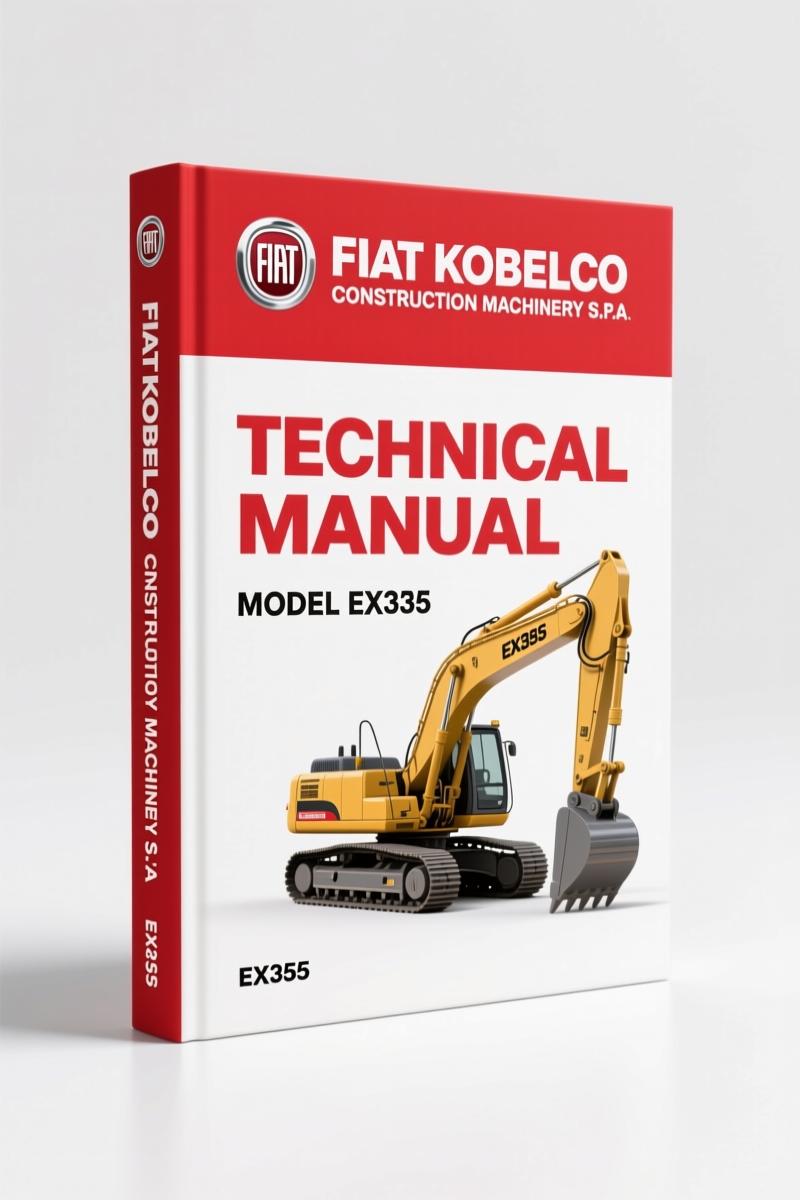 FIAT Kobelco EX355 2002 Technical Manual – 970 Pages of Factory Specs