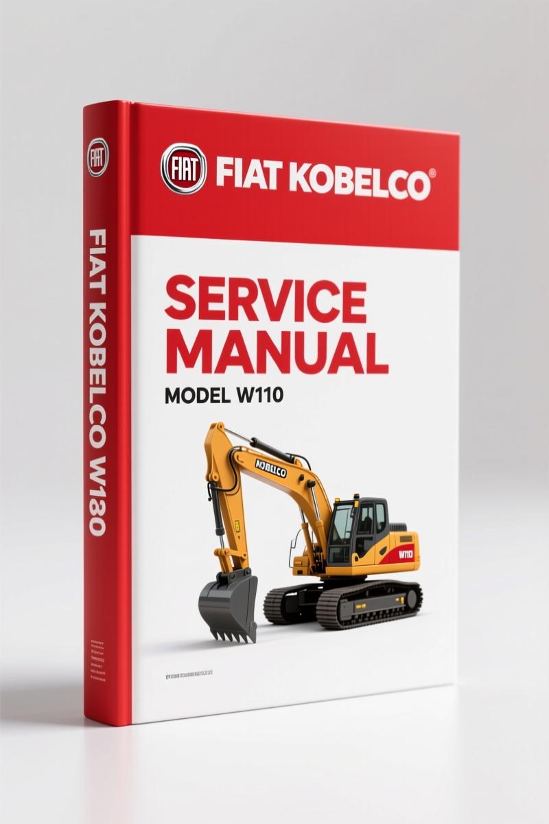 FIAT Kobelco W110 2003 Service Manual - 543 Pages