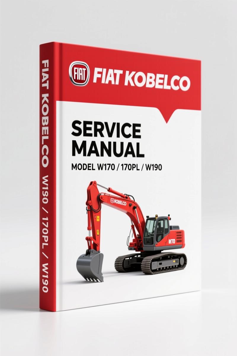 FIAT Kobelco W170, 170PL, W190 Service Manual – 467 Pages