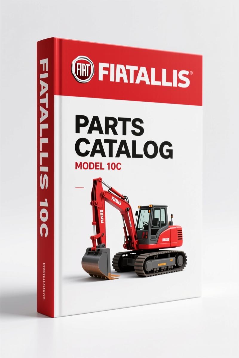 Fiatallis 10C Parts Catalog – 626 Pages OEM Exploded Diagrams