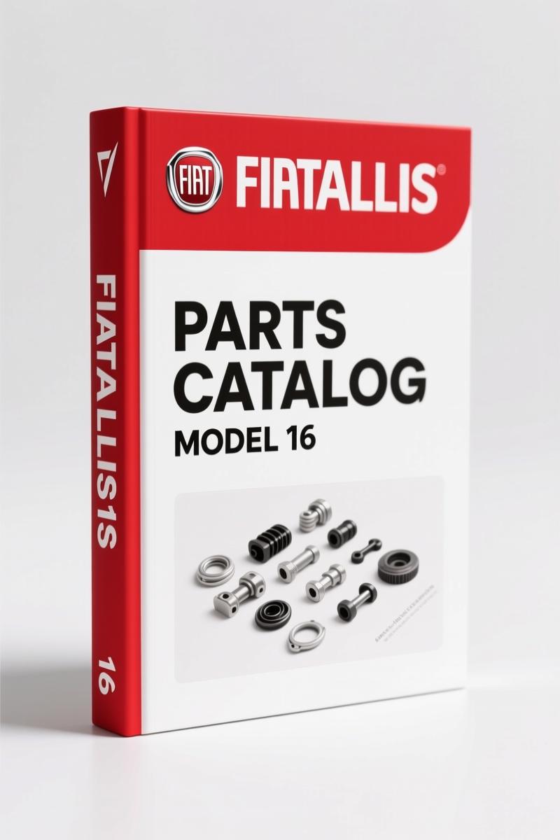 Fiatallis 16 1989 Parts Catalog – OEM Part Numbers for Crawler Tractor