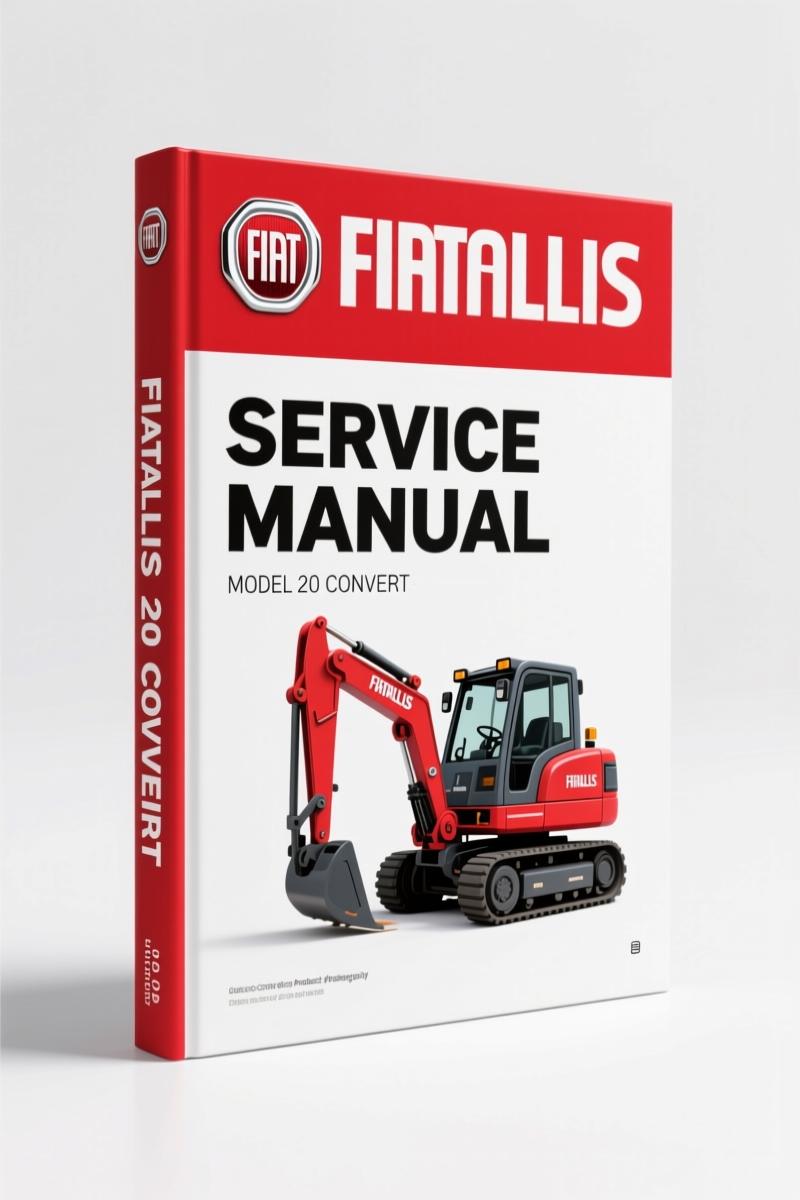 Fiatallis 20 Convert 1975 Service Manual – OEM Specs for Crawler Tractor
