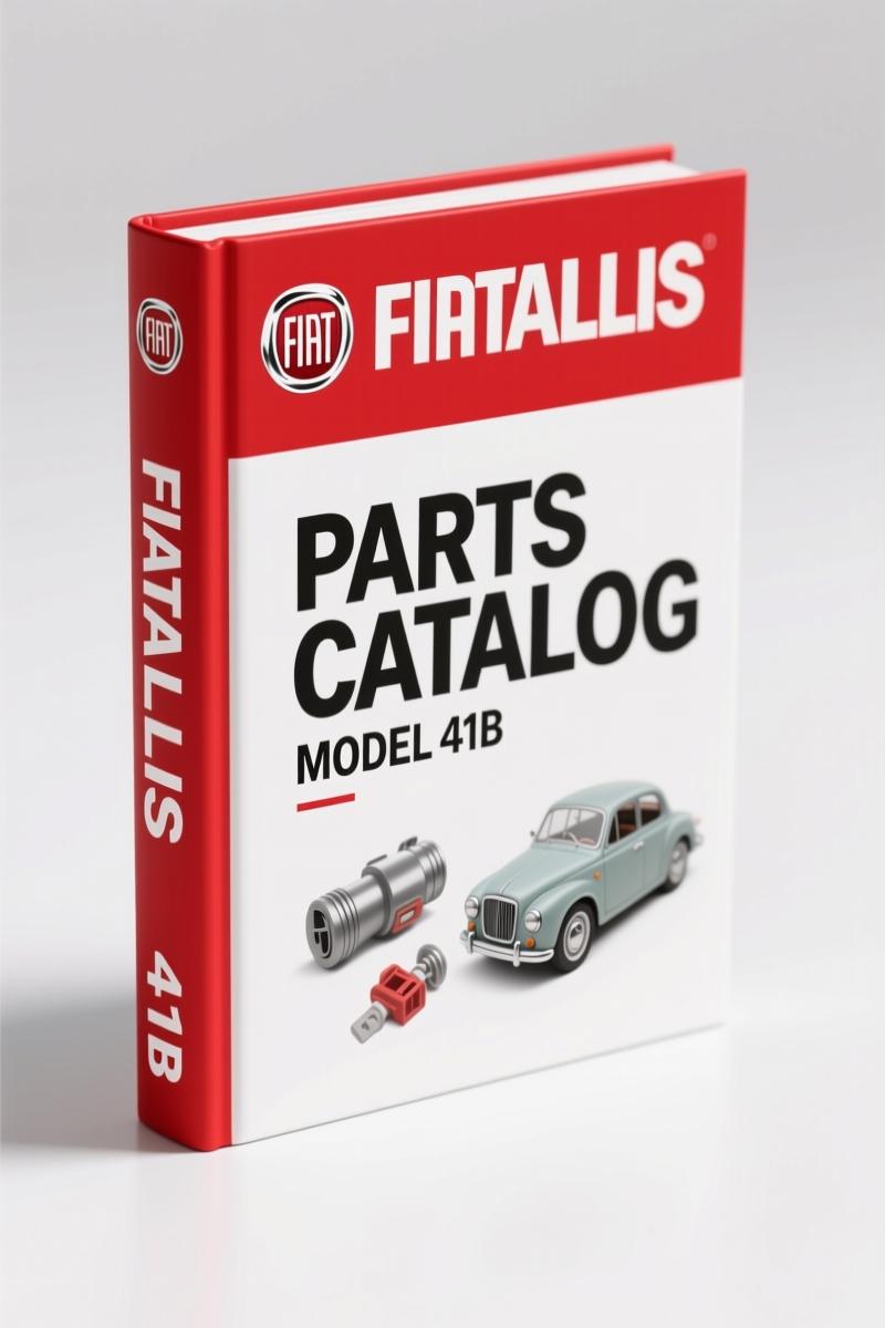 Fiatallis 41B Parts Catalog – OEM Part Numbers for Crawler Tractor