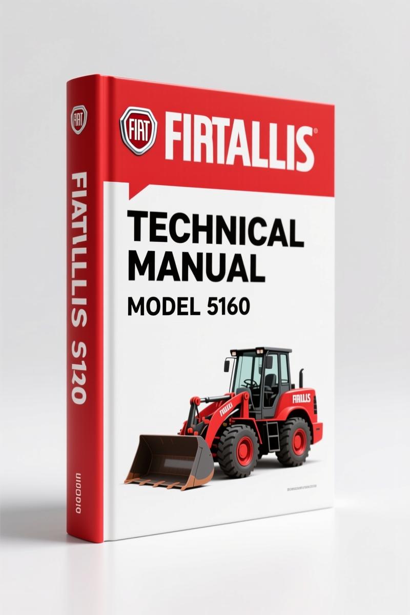 Fiatallis 5160 Technical Manual – 62 Pages OEM Engine & Transmission