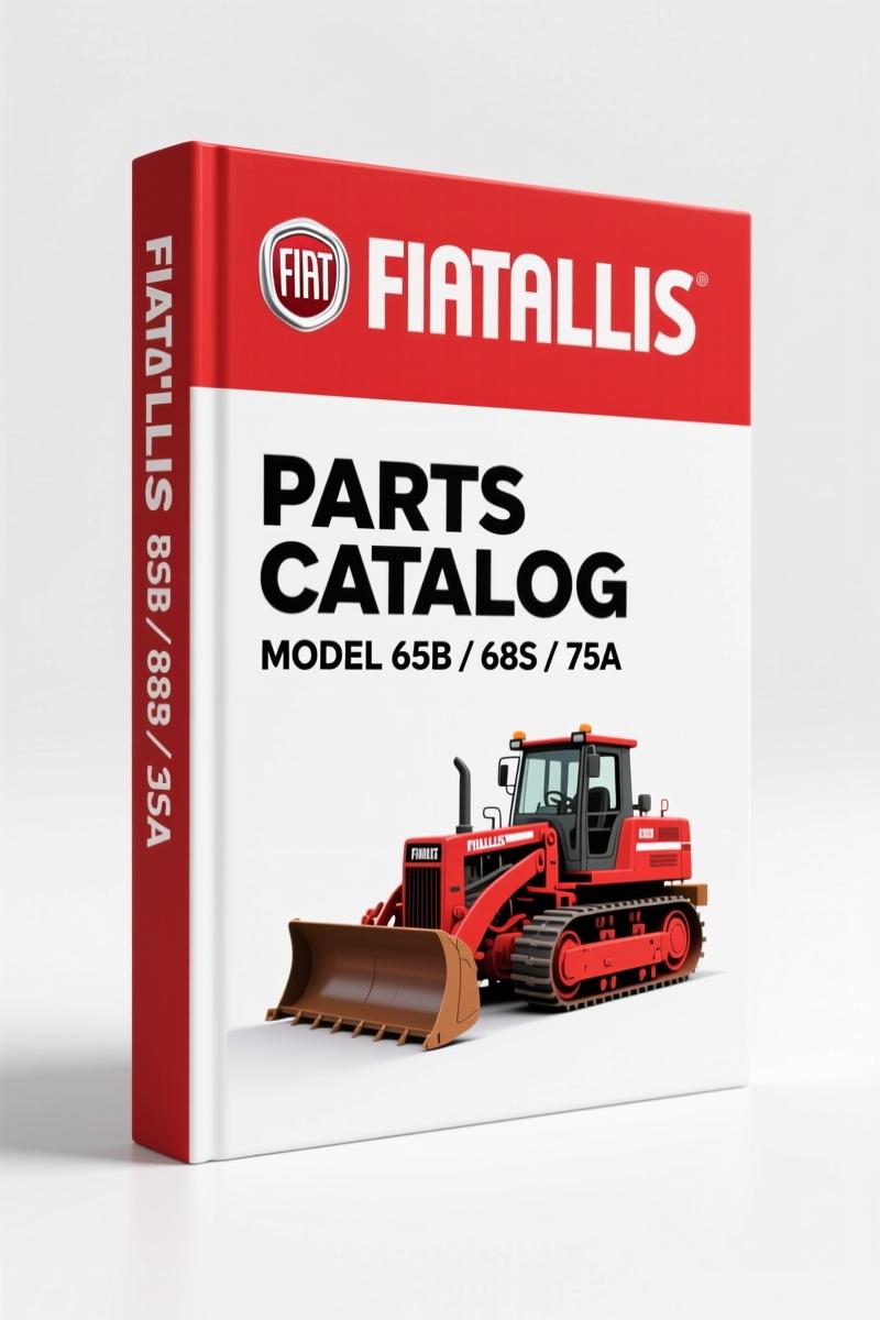 Fiatallis 65B, 68S, 75A, 68C Parts Catalog – 356 Pages OEM