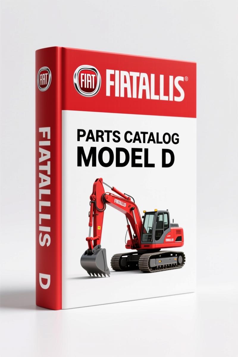 Fiatallis D Parts Catalog – 339 Pages OEM Documentation