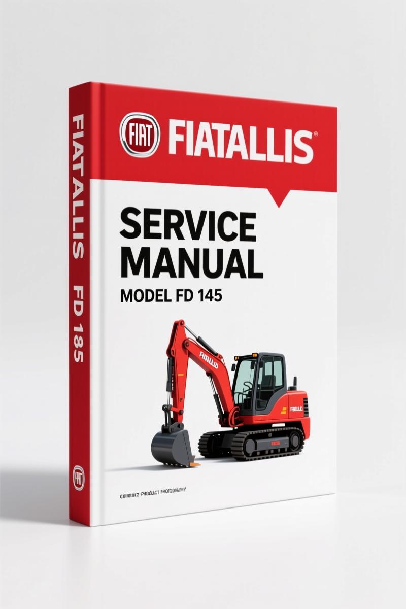 Fiatallis FD 145 Service Manual – 476-Page Factory Specs for Crawler Tractor