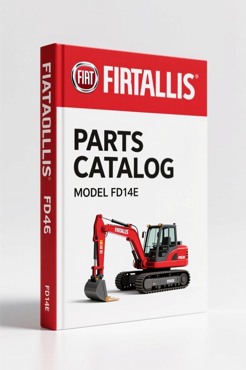 Fiatallis FD14E 1992 Parts Catalog – 572 Pages OEM Part Numbers