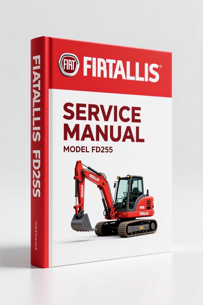 Fiatallis FD255 Service Manual – 384 Pages of Factory Repair Data