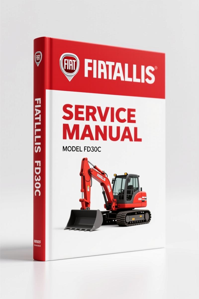Fiatallis FD30C Service Manual – 333 Pages of Factory Specifications