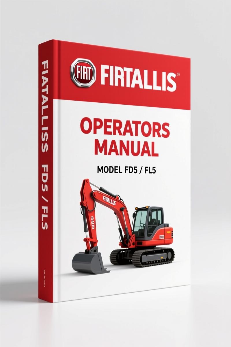 Fiatallis FD5 1990 Technical Manual – 671 Pages OEM Service Data