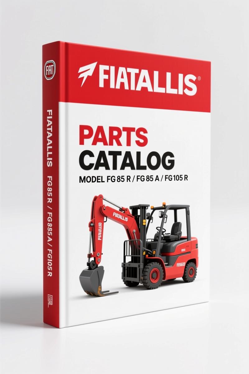 Fiatallis FG 85 R, FG 85 A, FG 105 R, FG 105 A 1997 Parts Catalog – 446 Pages