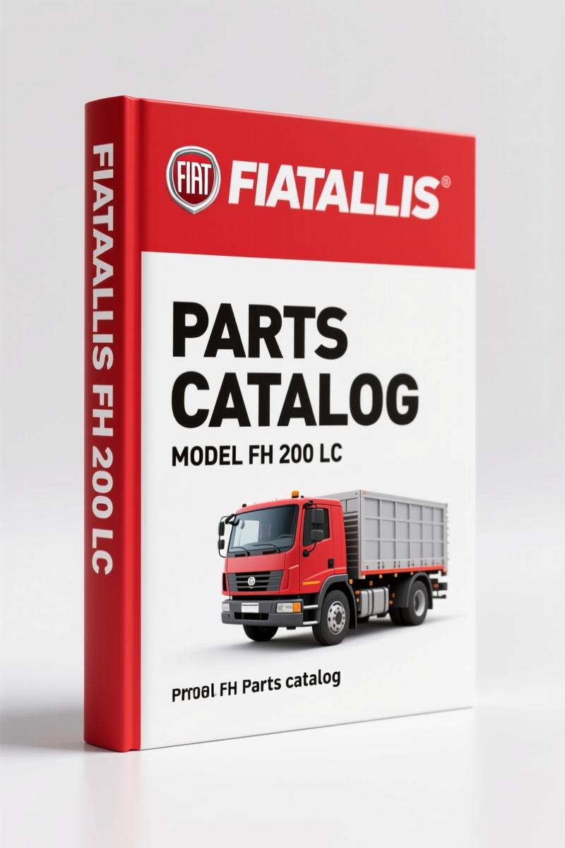 Fiatallis FH 200 LC, FH 200 T Parts Catalog - 430 Pages OEM