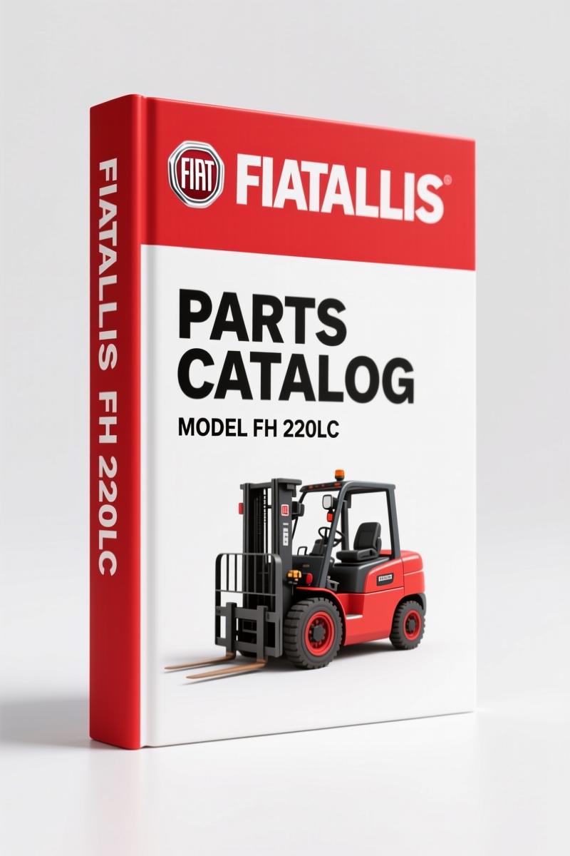 Fiatallis FH 220LC, FH2203B Parts Catalog - 425 Pages OEM