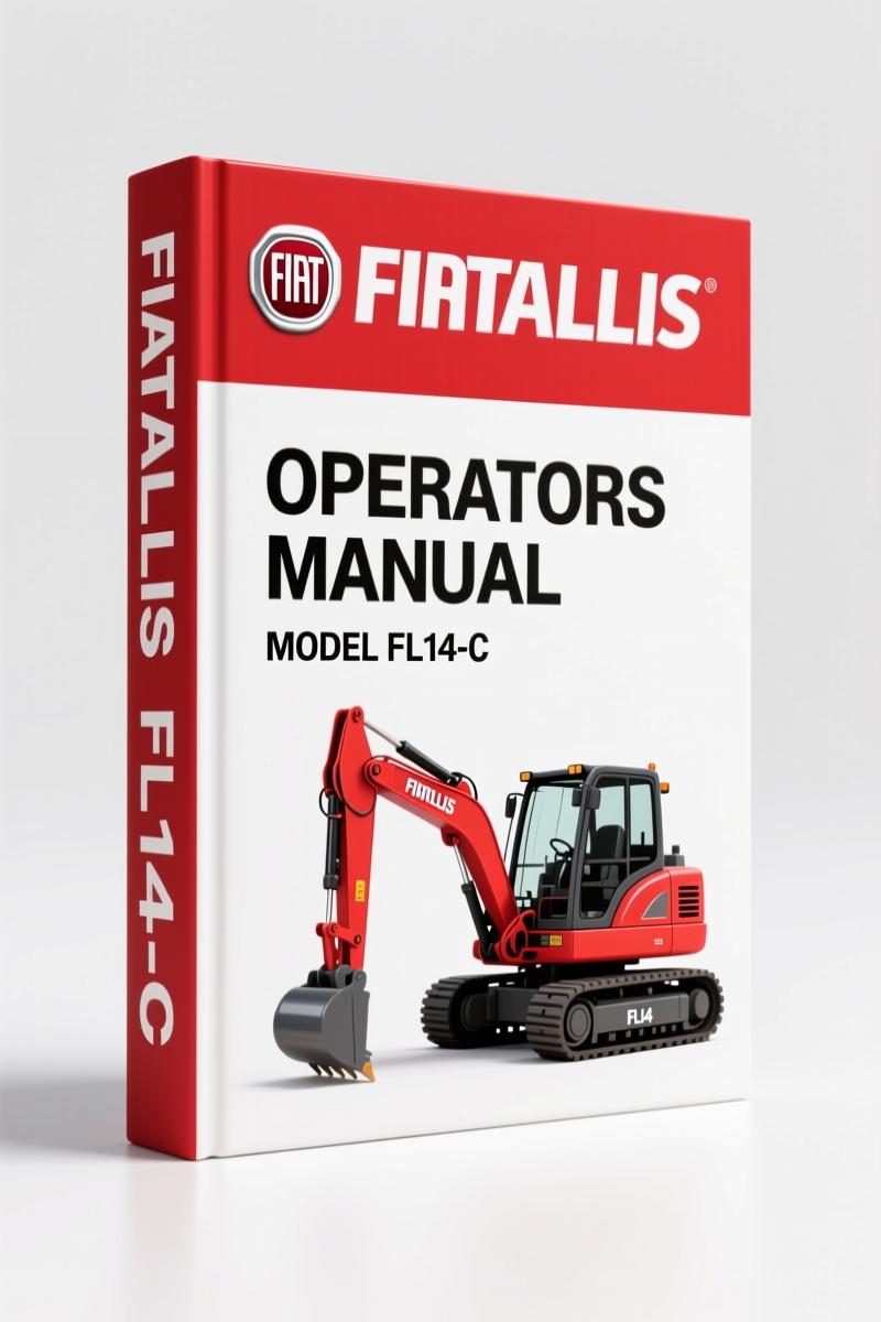 Fiatallis FL14-C 1979 Operators Manual – OEM Specs for Crawler Loader