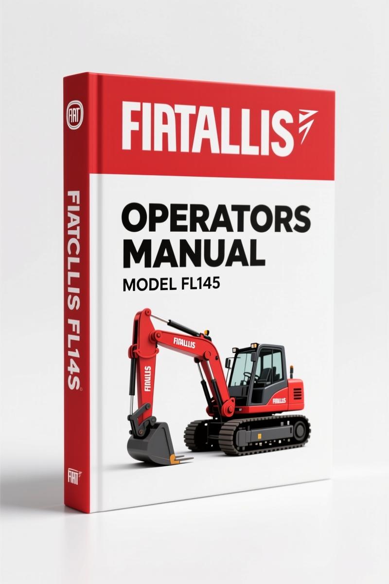 Fiatallis FL145 Operators Manual – OEM Specs for Crawler Loader