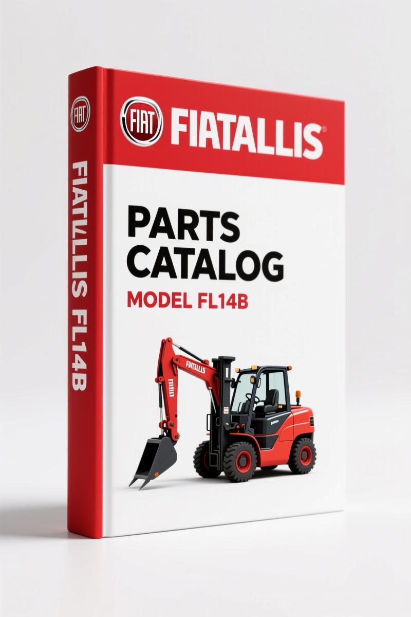 Fiatallis FL14B Parts Catalog – 48-Page OEM Reference for Construction Equipment