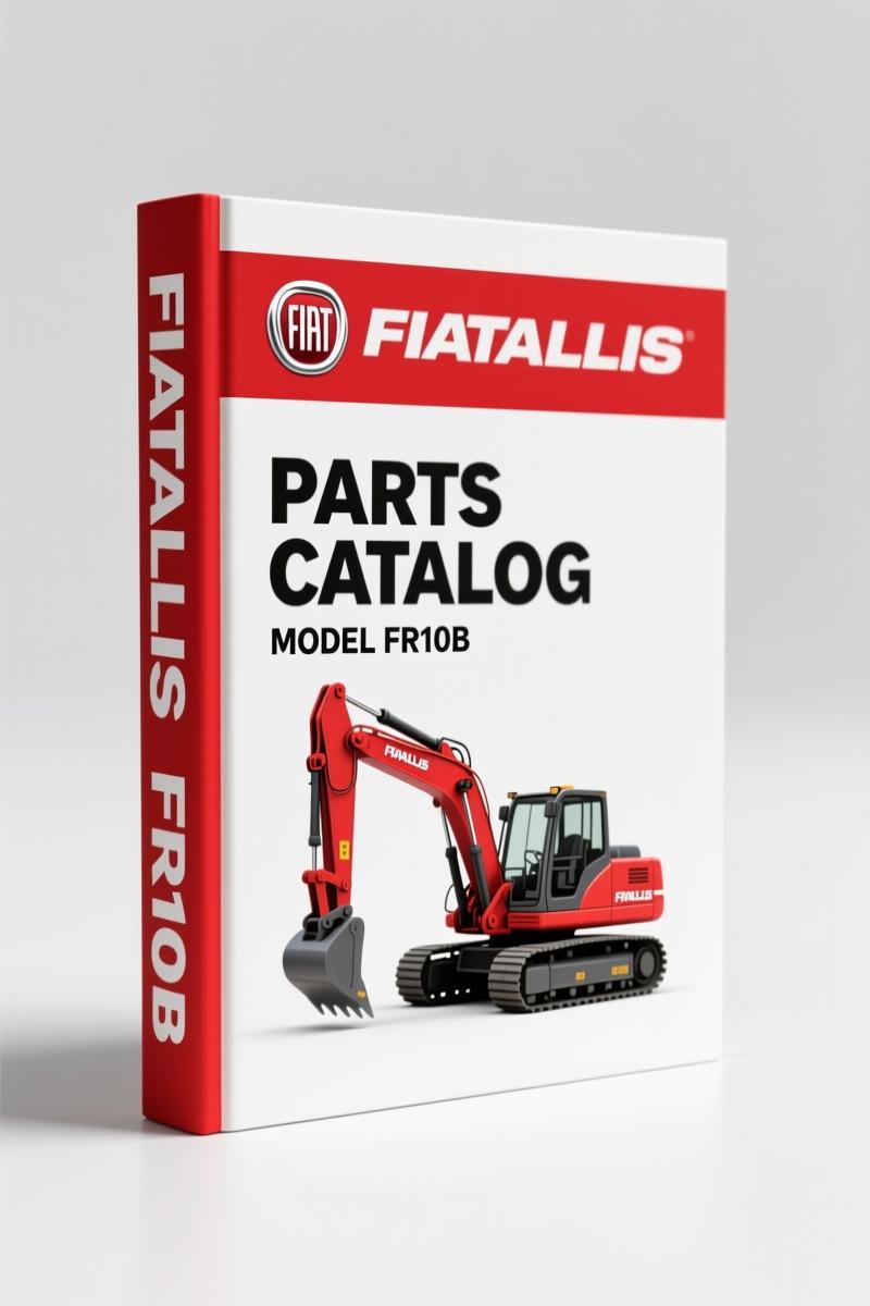 Fiatallis FR10B Parts Catalog – 616 Pages of OEM Part Numbers and Exploded Views
