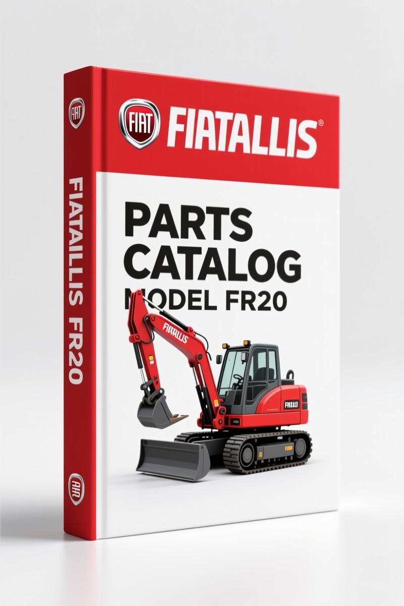 Fiatallis FR20 Parts Catalog – 689 Pages of OEM Part Numbers
