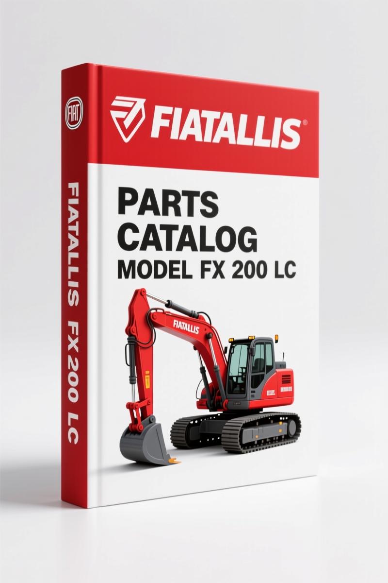 Fiatallis FX 200 LC 1993 Parts Catalog – OEM Part Numbers & Diagrams