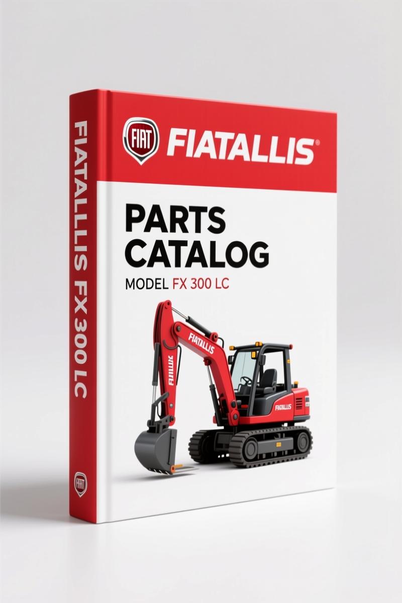 Fiatallis FX 300 LC 1993 Parts Catalog — OEM Part Numbers & Diagrams