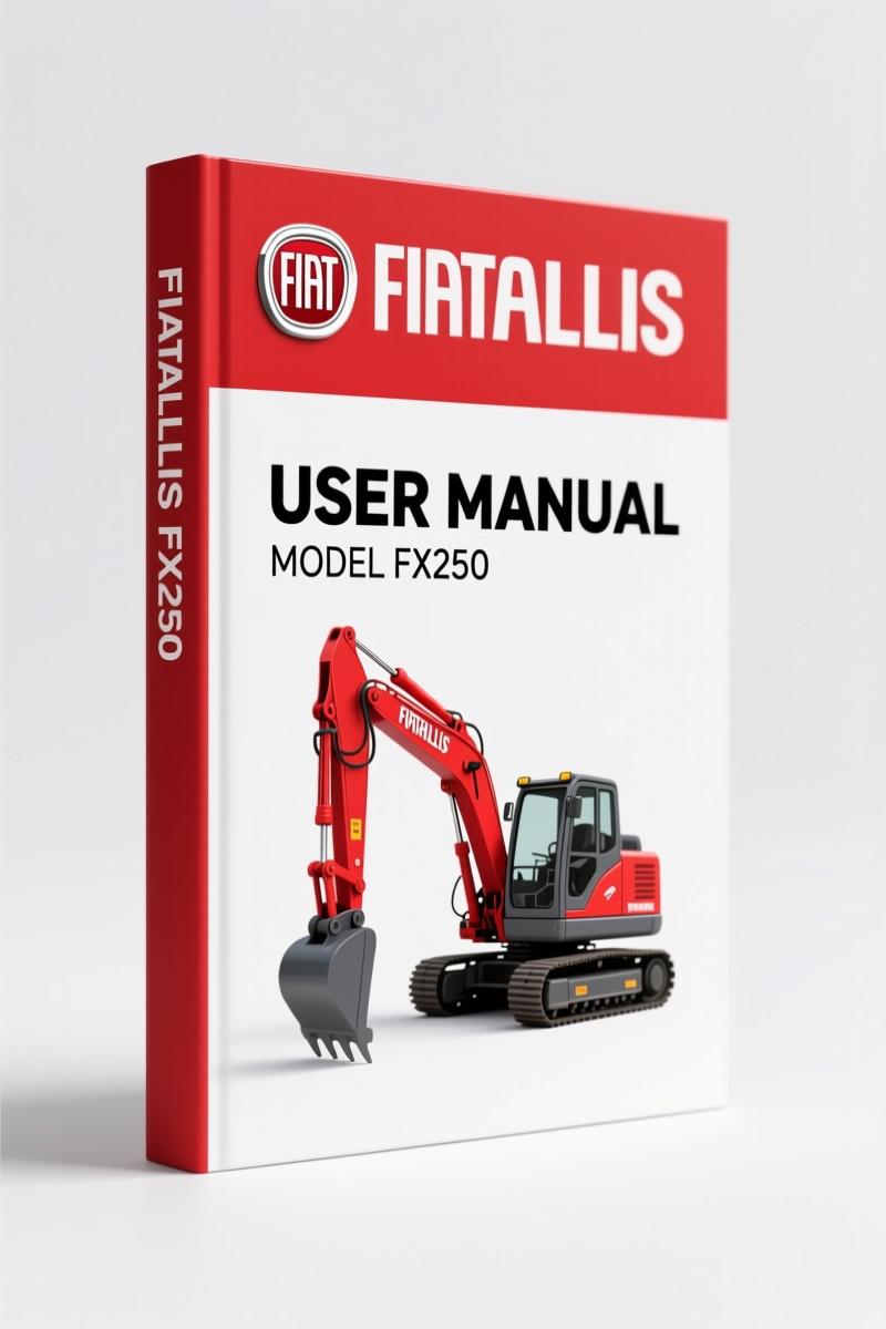 Fiatallis FX250 User Manual – Factory Specs for Brake & Electrical Systems
