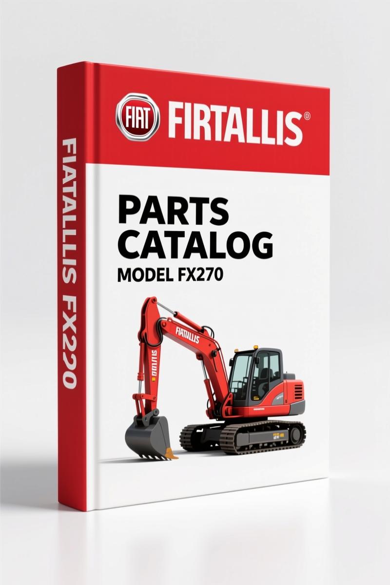 Fiatallis FX270 1998 Parts Catalog – OEM Part Numbers & Exploded Views