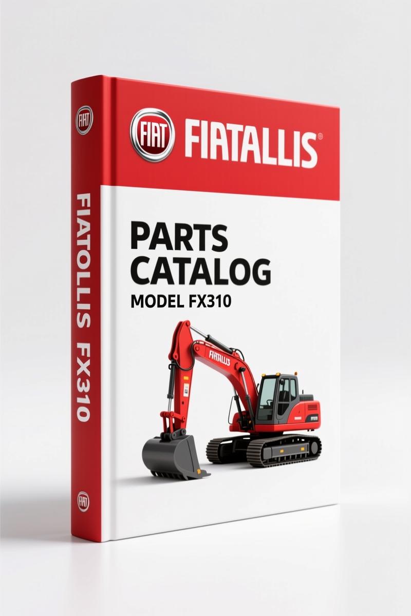 Fiatallis FX310 Parts Catalog - OEM Part Numbers, 370 Pages