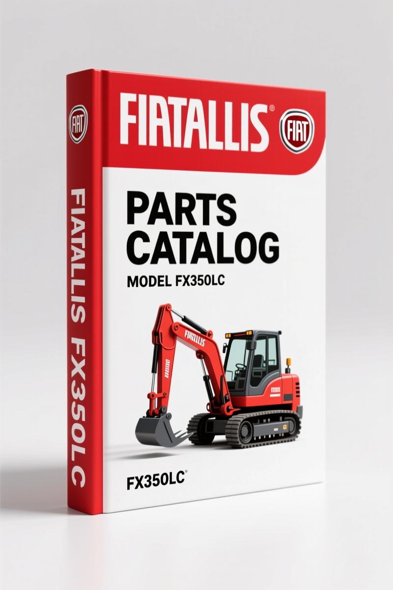 Fiatallis Fx350Lc 1998 Parts Catalog – 376 Pages OEM Part Numbers